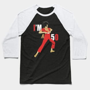 i'm 50 sally omalley vintage illustration Baseball T-Shirt